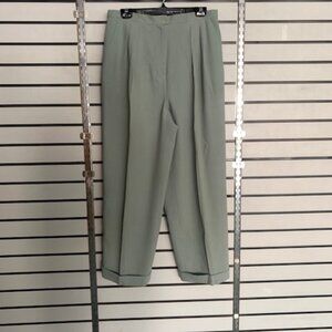 Jones New York Wool lined Pants Women's Sage 14